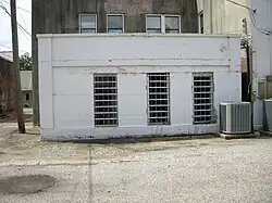 Side of the jail