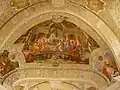 Baroque vault with curved transverse arches (church at the Banz Abbey)