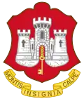 Badge of Gibraltar, 1875-1921