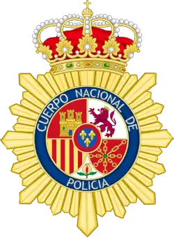 Badge of the National Police Corps of Spain