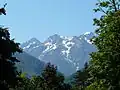 The mountains from the Casino