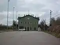 St. Egidien station, front view (2016)