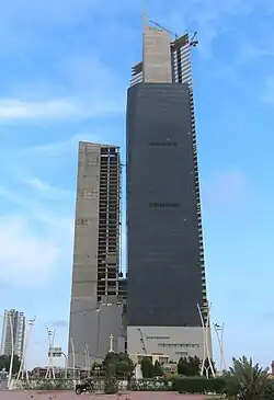 At a height of 300 metres (980&nbsp;ft), Clifton's Bahria Icon Tower is the tallest skyscraper in Pakistan.