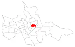 The bairro in District of Sede