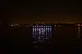 Balboa Island Ferry at night