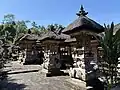 Inner area of the temple