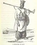 Man in Sindhi traditional Suthan Shalwar.