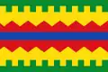 Flag of Aguarón, Spain