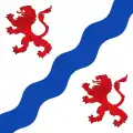 Flag of Santovenia de Pisuerga, Spain