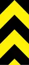 Double sided dangerous obstruction