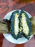 Bánh gai, made with the paste of boehmeria nivea plant