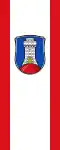 Flag of Büdingen (1952-1972; variant)