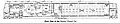 Floor plan of chapel car Grace.
