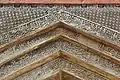 Carvings on the exterior of the mosque
