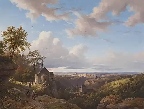 Eifel Landscape with Little Church