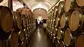 Casajús underground cellar.