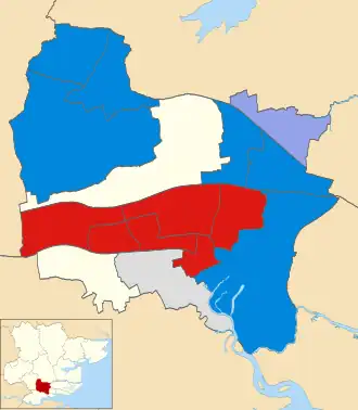 2023 results map