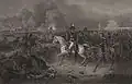 Bataille d'Héliopolis, engraved by Jeune Lefevre, from a painting by Jean-Charles Langlois