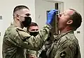 Battalion Commander leading the charge on COVID testing