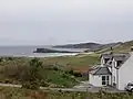 View of the bay from the road