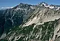 Bear Mountain (left) and Redoubt (right)