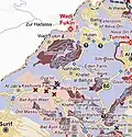 Map of the area