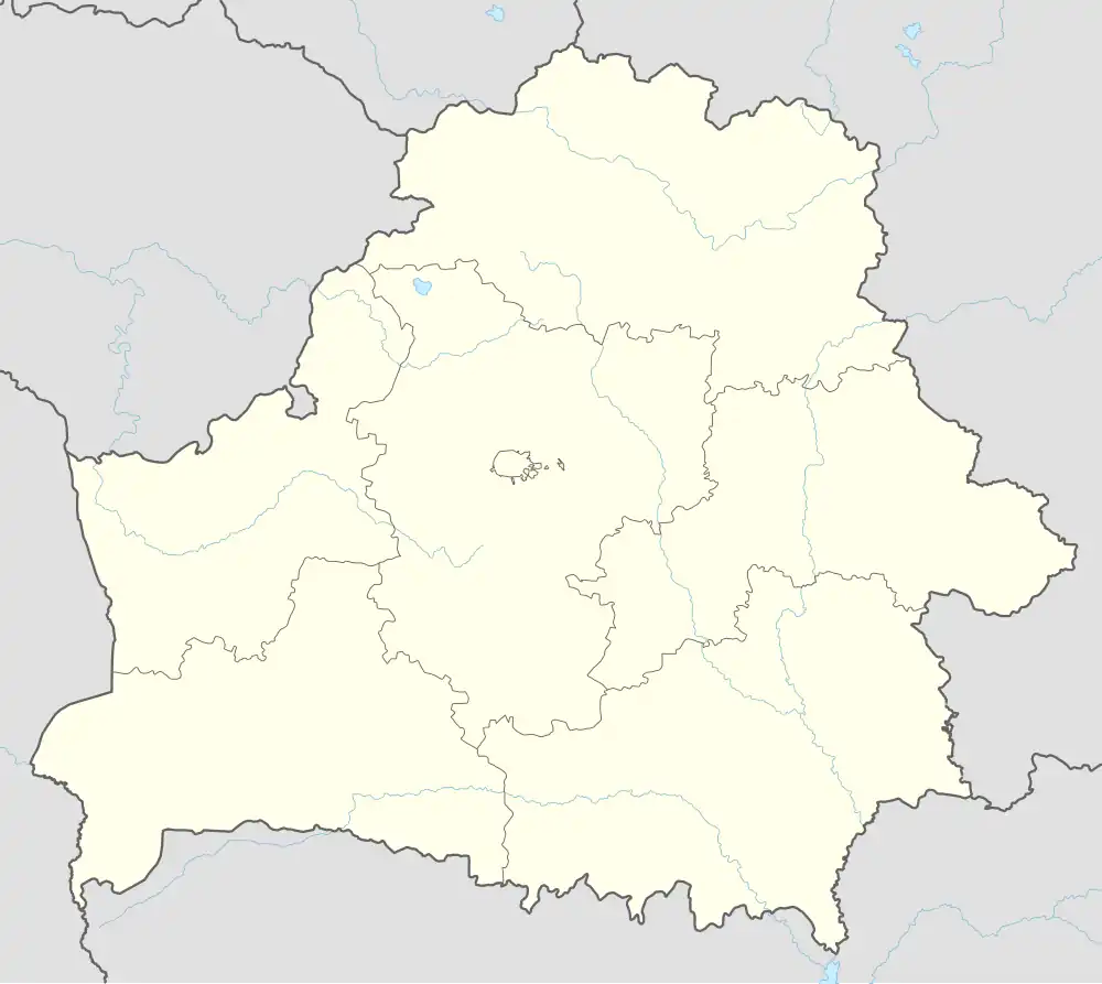 Krychaw is located in Belarus