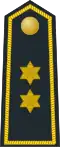 Generaal-majoor (Général-major) (Belgian Land Component)[12]