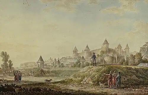 View of the fortress in Bender by Mikhail Ivanov