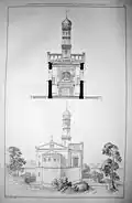 Cut out of Ss. Peter and Paul from the Architektonisches Album (1842)