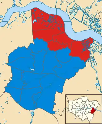 2022 results map
