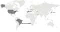 Bidding cities for the 2016 Summer Olympics.