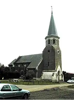 The church of Biefvillers-lès-Bapaume