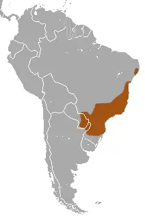 Map of range