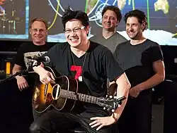 Big Head Todd and the Monsters in 2011 (Mohr in centre w/ guitar)