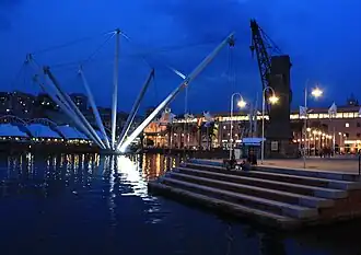 Giant "Crane" in the Old Port of Genoa (1985–2001)