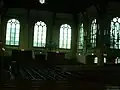 Inside of the church