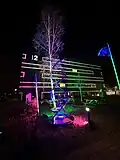 BioPartner hub during the rare disease campaign at Leiden BioScience Park (2025)