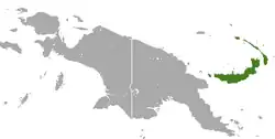 Map of range