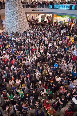 Black Lives Matter protest in 2014