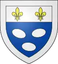 Coat of arms of Courtelevant