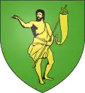 Coat of arms of Saussan
