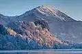Bled Castle in winter