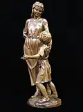 Blessed Virgin Mary and Child Christ Bronze Church of Our Lady, Merevale, Warwickshire