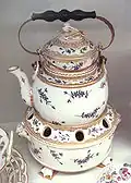 Boiler, hard-paste porcelain, Manufacture de Monsieur, 1780.