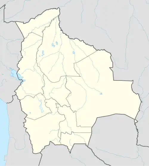 Corque is located in Bolivia