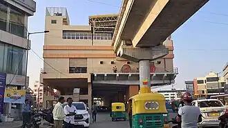 Final Stages of this metro station as of December 2023