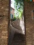 La fameuse pierre des Bormes