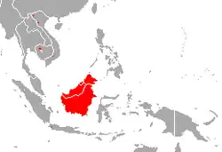Map of range