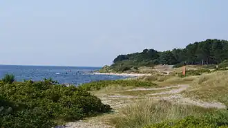 Hasle beach